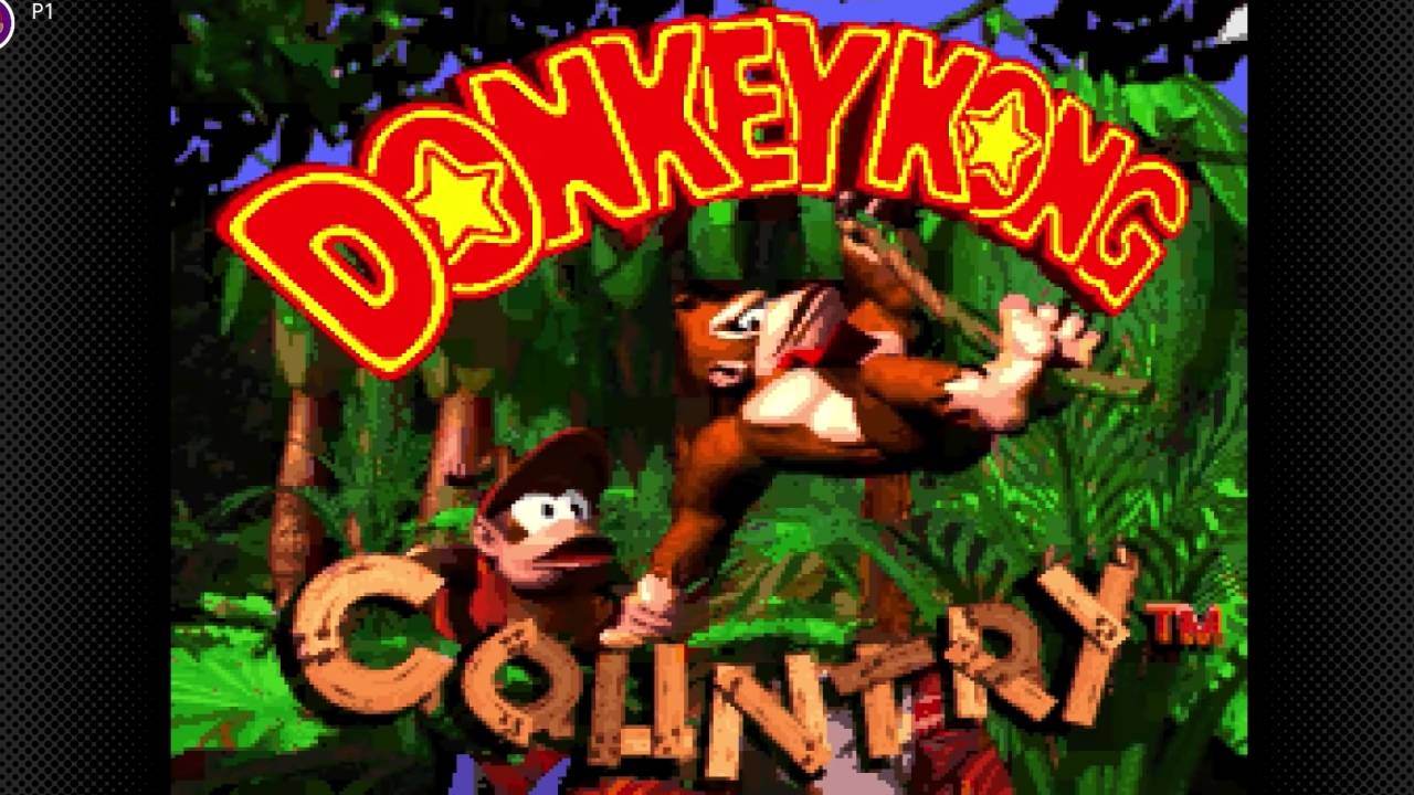 donkey kong country snes online