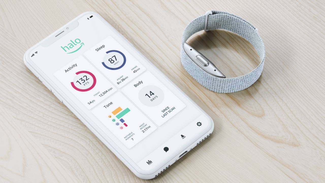 Amazon Halo fitness band has microphones to track your voice tone