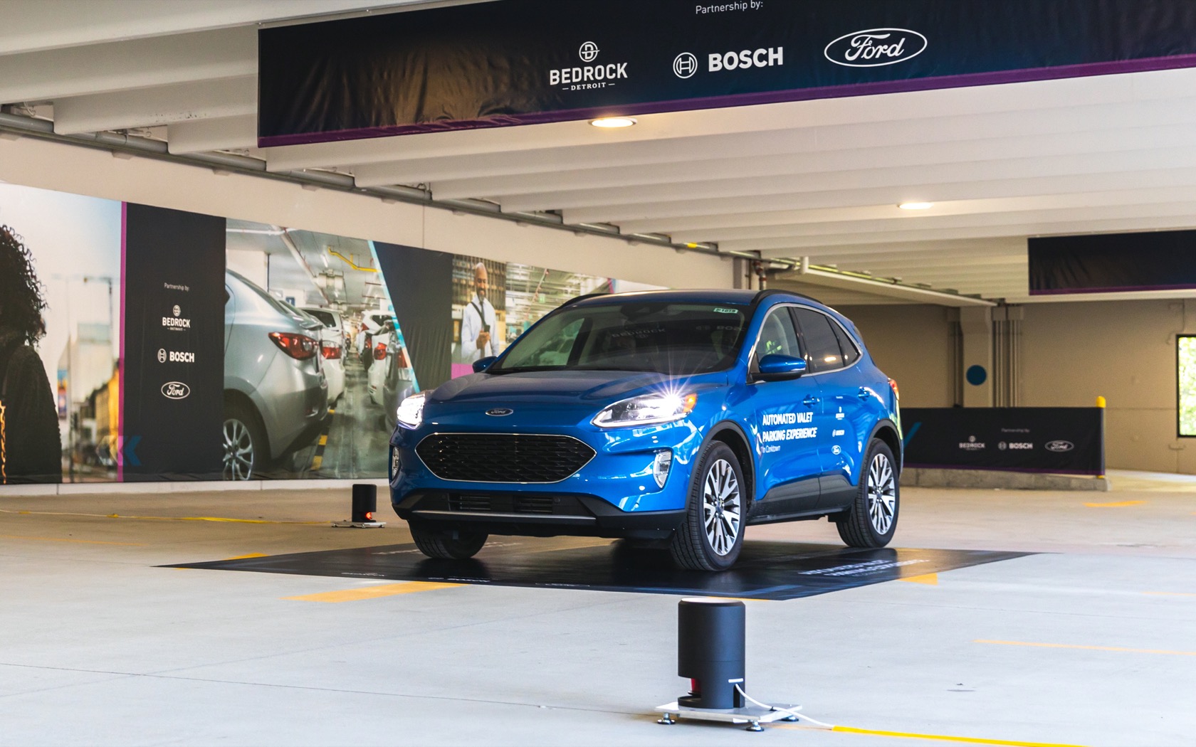 Watch Ford and Bosch's garage where the cars park themselves SlashGear
