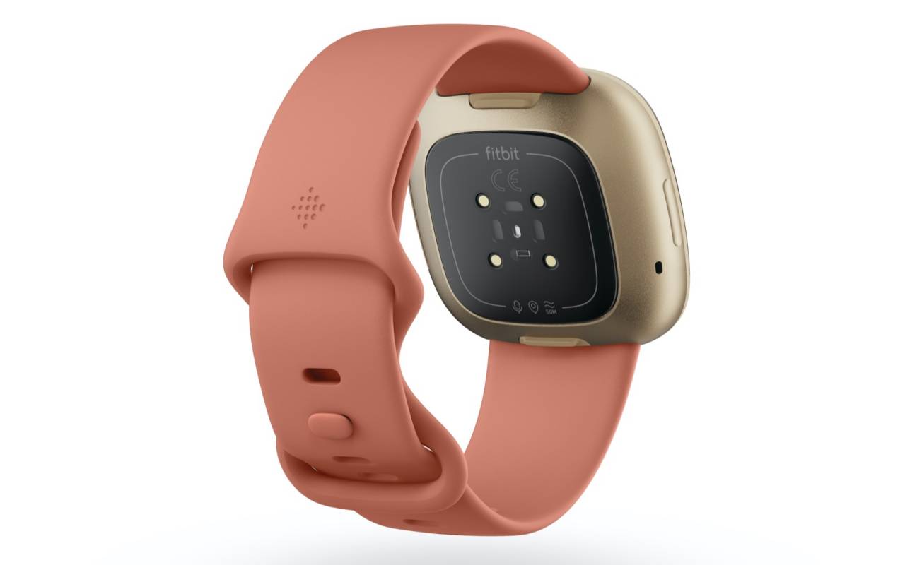 fitbit versa 3 pink clay