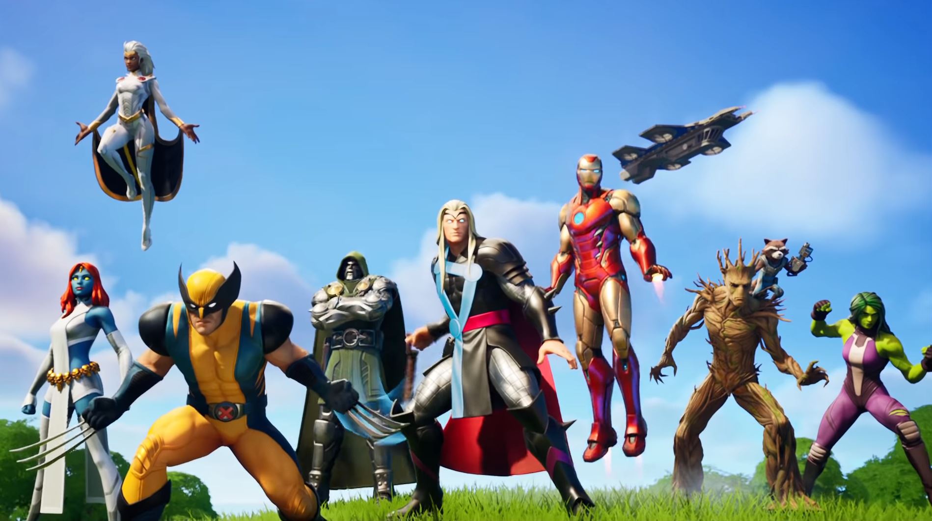 Fortnite Chapter 2 Season 4 Update Is Here And It S One Big Marvel Crossover Slashgear
