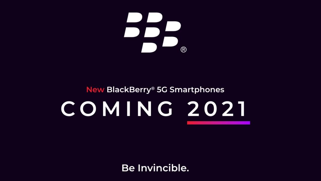 BlackBerry 5G phone coming in 2021 with security and design at the forefront