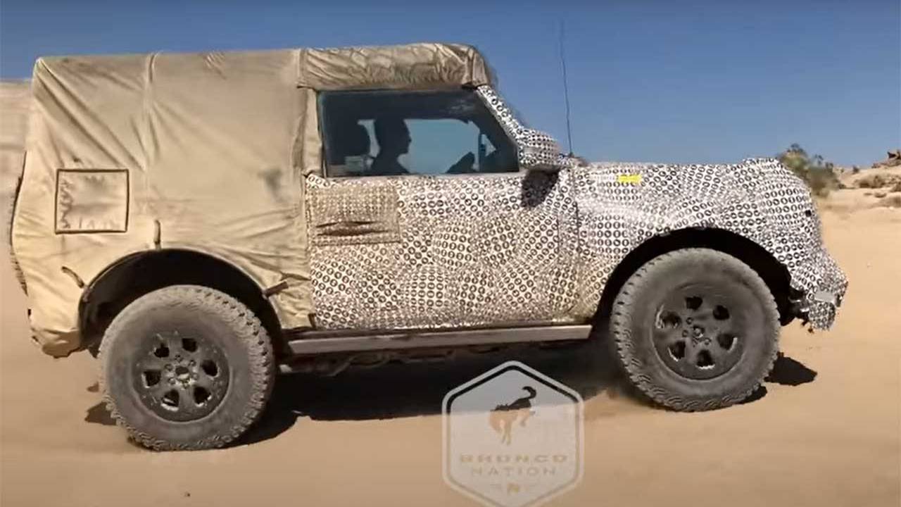 Video Shows 2021 Ford Bronco Trail Turn Assist mode SlashGear