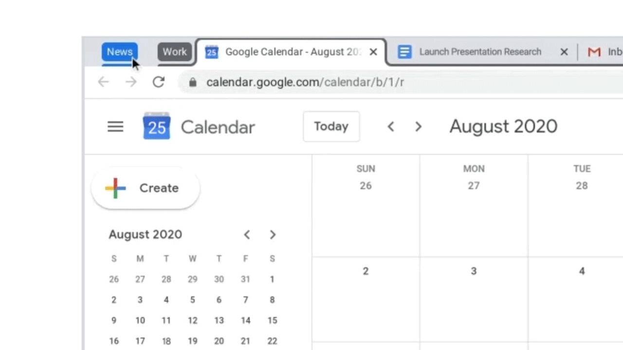 Chrome tab groups, improvements encourage users to go wild