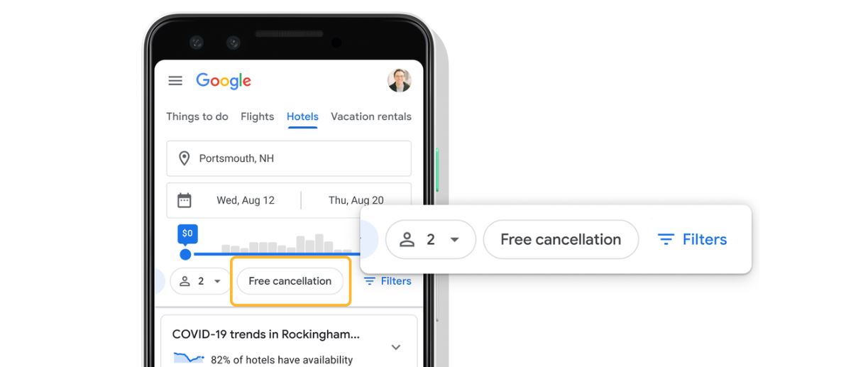 google search gets new tools to help travelers during the pandemic slashgear