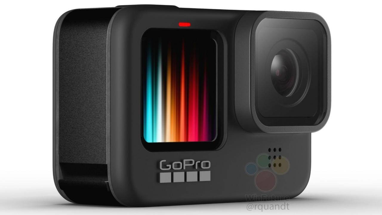 GoPro HERO 9 Black might come with a color front display