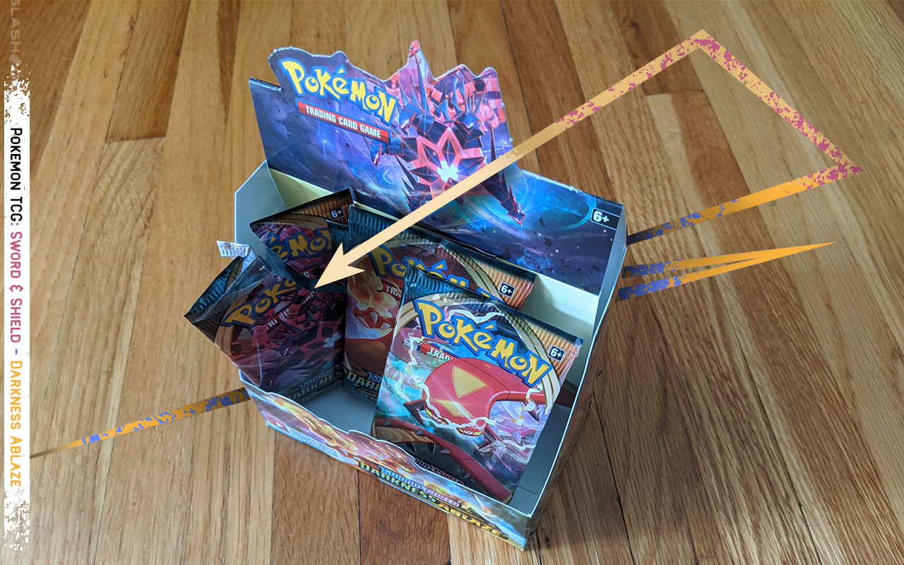 Pokemon Tcg Sword Shield Darkness Ablaze Packs Up Close And Foil Inspection Slashgear Pokemon Tcg Sword Shield Darkness Ablaze Packs Up Close And Foil Inspection Slashgear