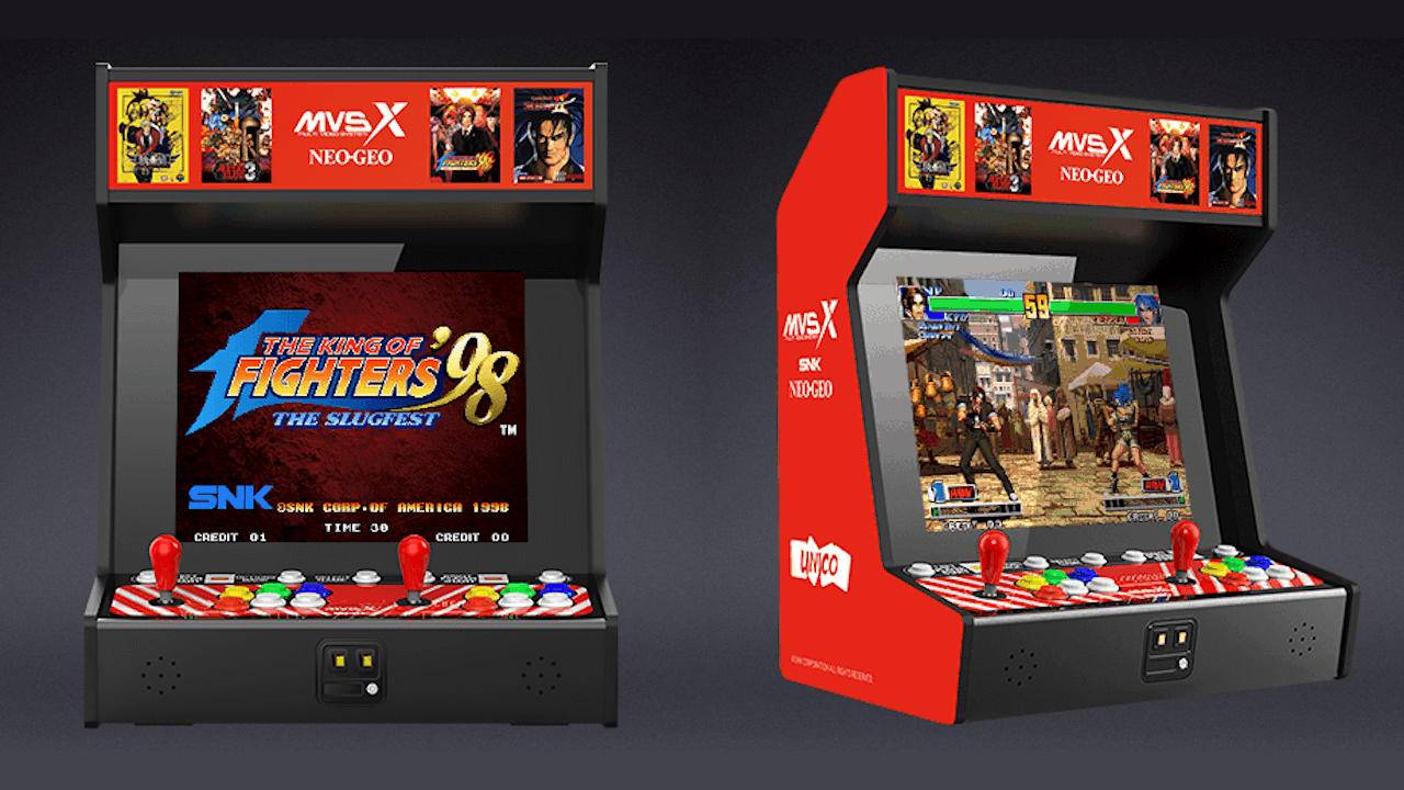 Snk Neogeo Mvsx Recreates The Arcade Experience In Full Size Slashgear