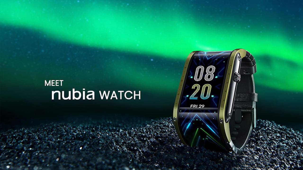 Nubia Watch and its flexible screen meets Kickstarter goal in an hour