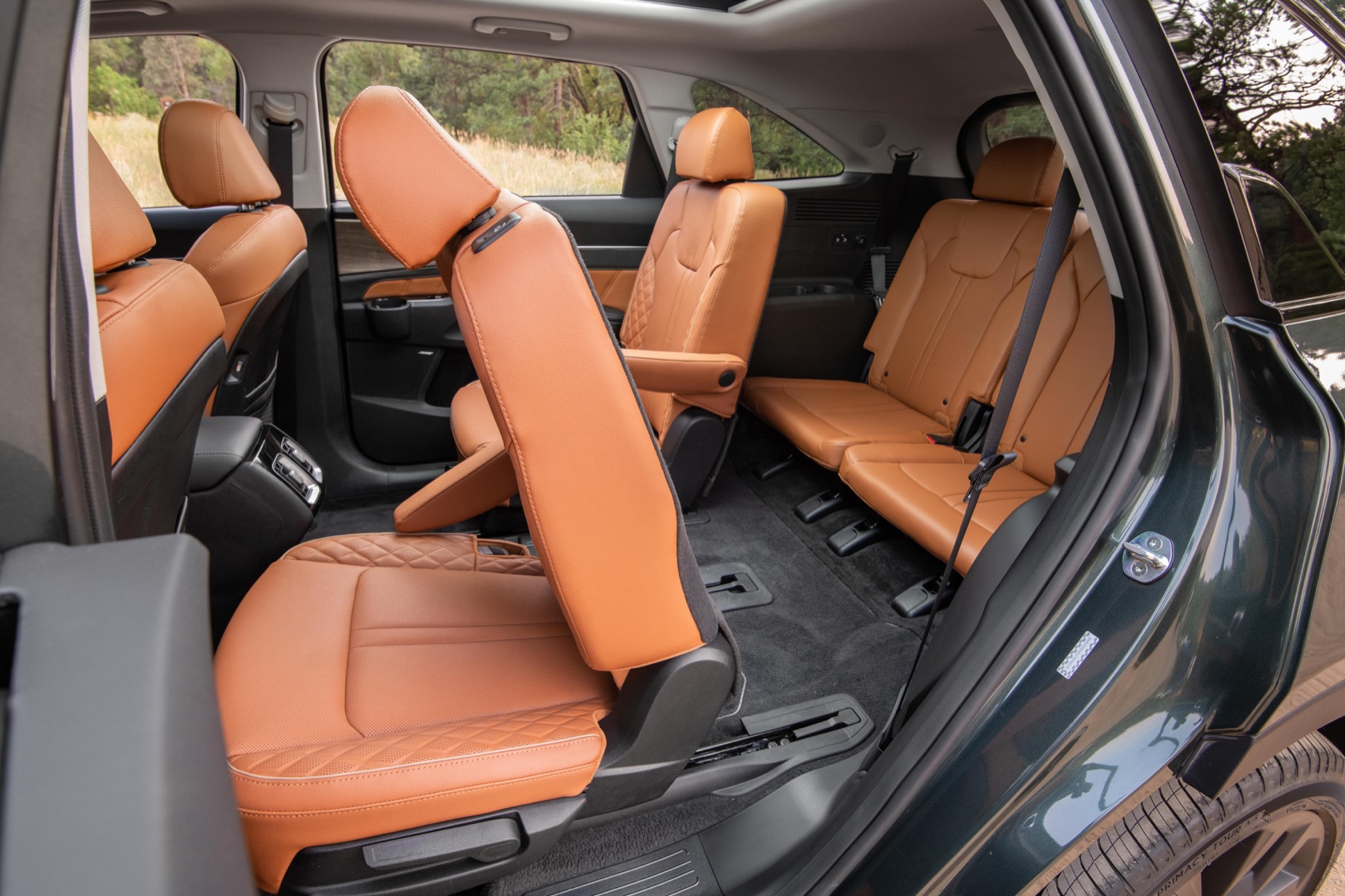 kia three row suv