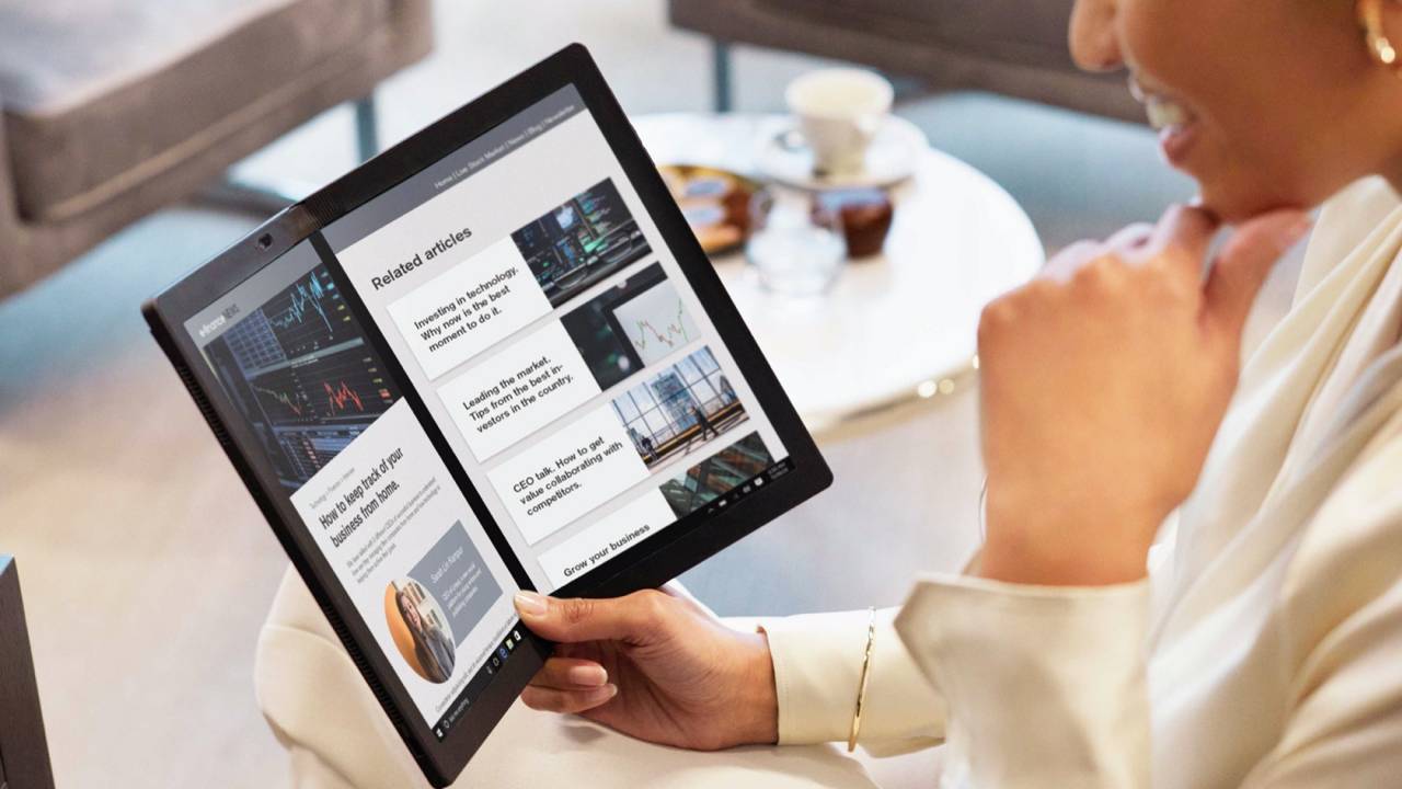 Lenovo ThinkPad X1 Fold preorders open – Windows 10 meets foldables