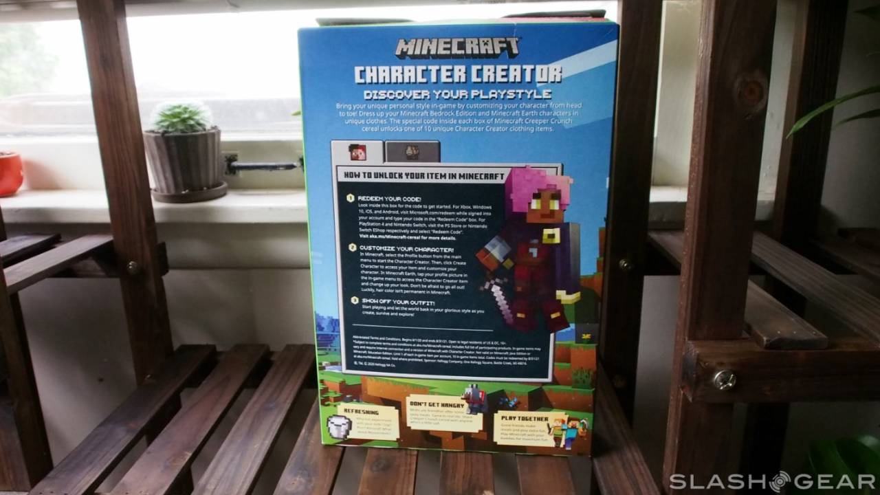 Minecraft Creeper Crunch Cereal review Gaming for breakfast SlashGear