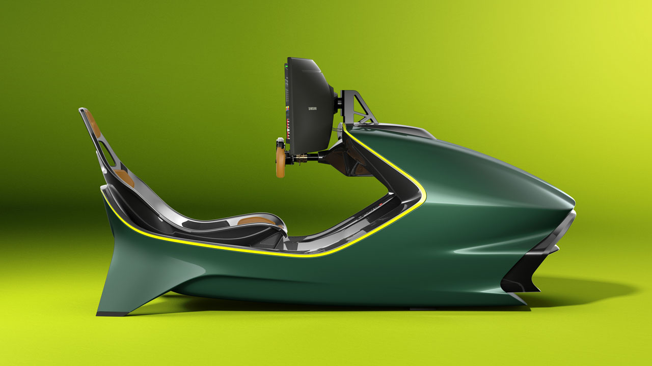 Aston Martin AMR-C01 racing simulator promises a luxury esports experience