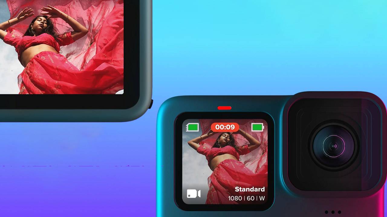 GoPro HERO9 Black released with “folding fingers” and a front-facing display