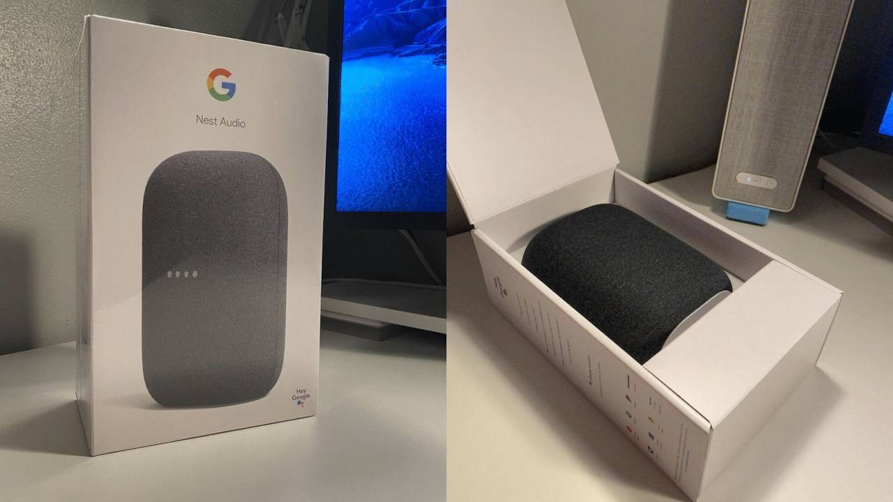 Google Nest Audio unboxed early after retailer jumps the gun