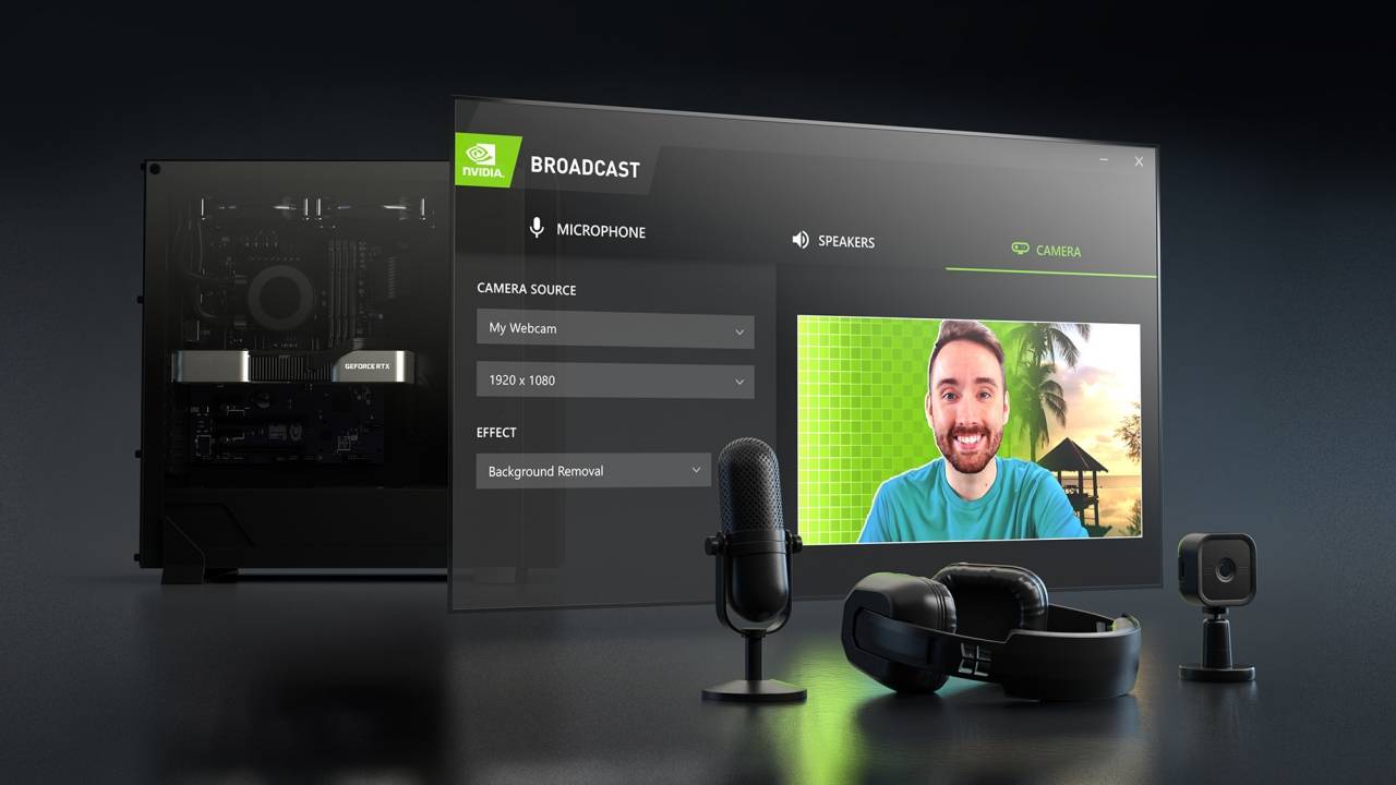 Nvidia Broadcast Makes Your Room Look And Sound Like A Pro Studio Slashgear