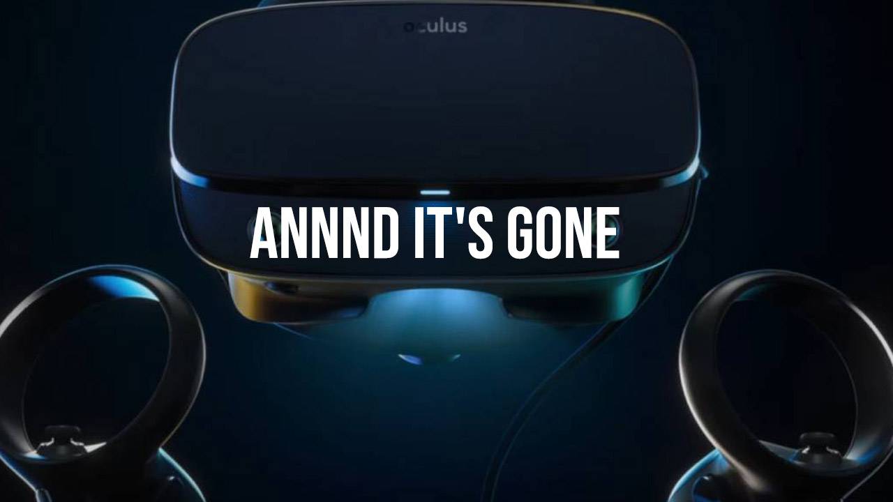 oculus quest vr rift
