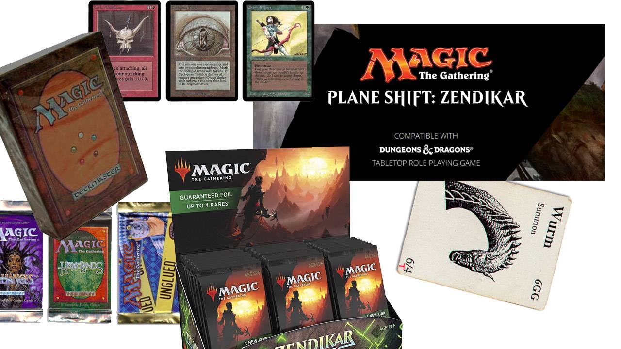 Dungeons & Dragons in Magic The Gathering card set 2021 and MTG in DnD 2016