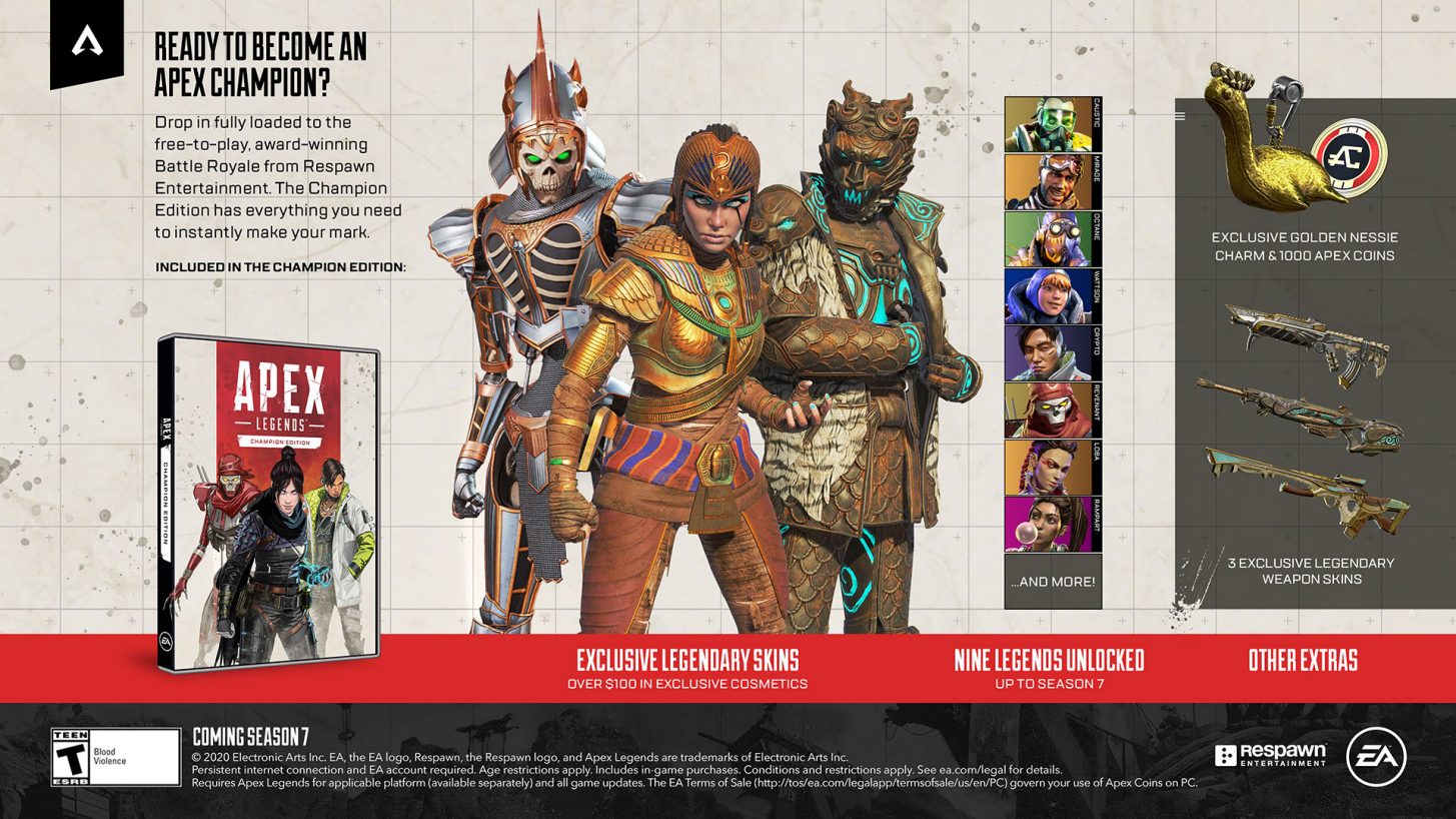 Apex Legends Championship Edition Gives New Players A Head Start For A Price Slashgear