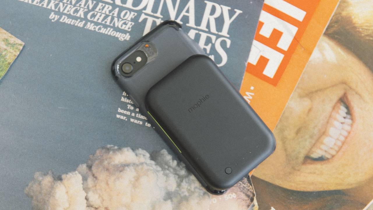 mophie juice pack connect slides a wireless charger behind your phone
