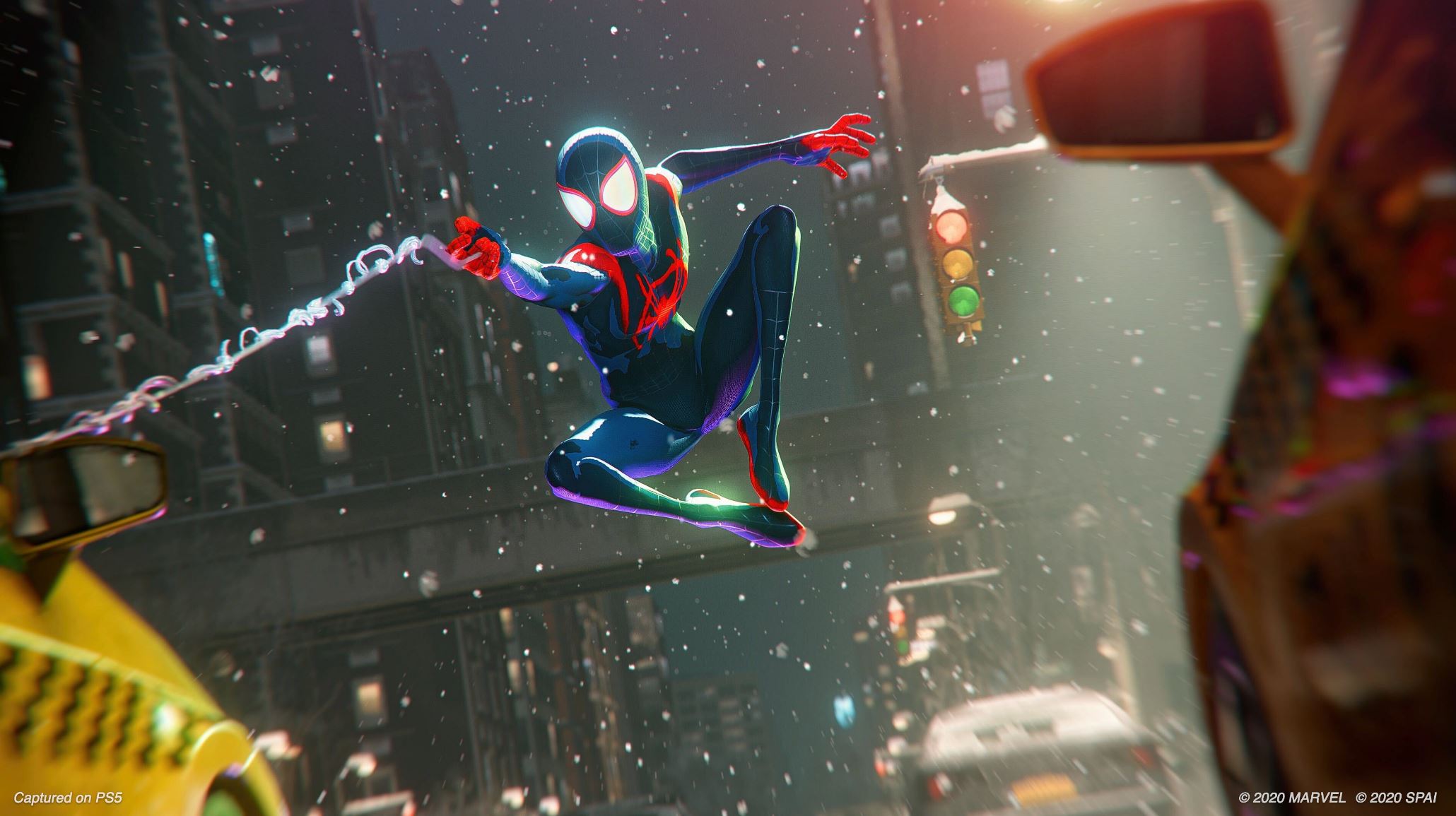 Spider Man Miles Morales Spider Verse Costume Has Its Own Unique Animation Slashgear