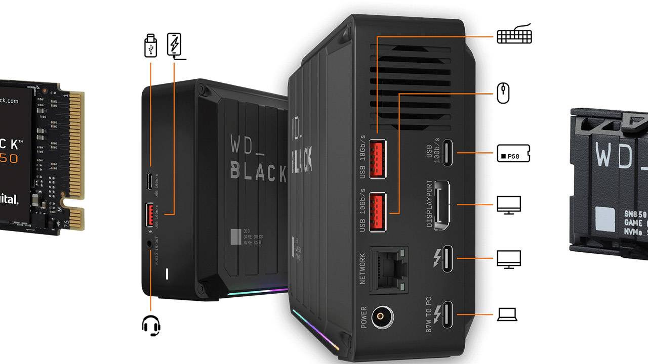WD_BLACK expands with gaming dock SSD, PCIe Gen4 for gaming