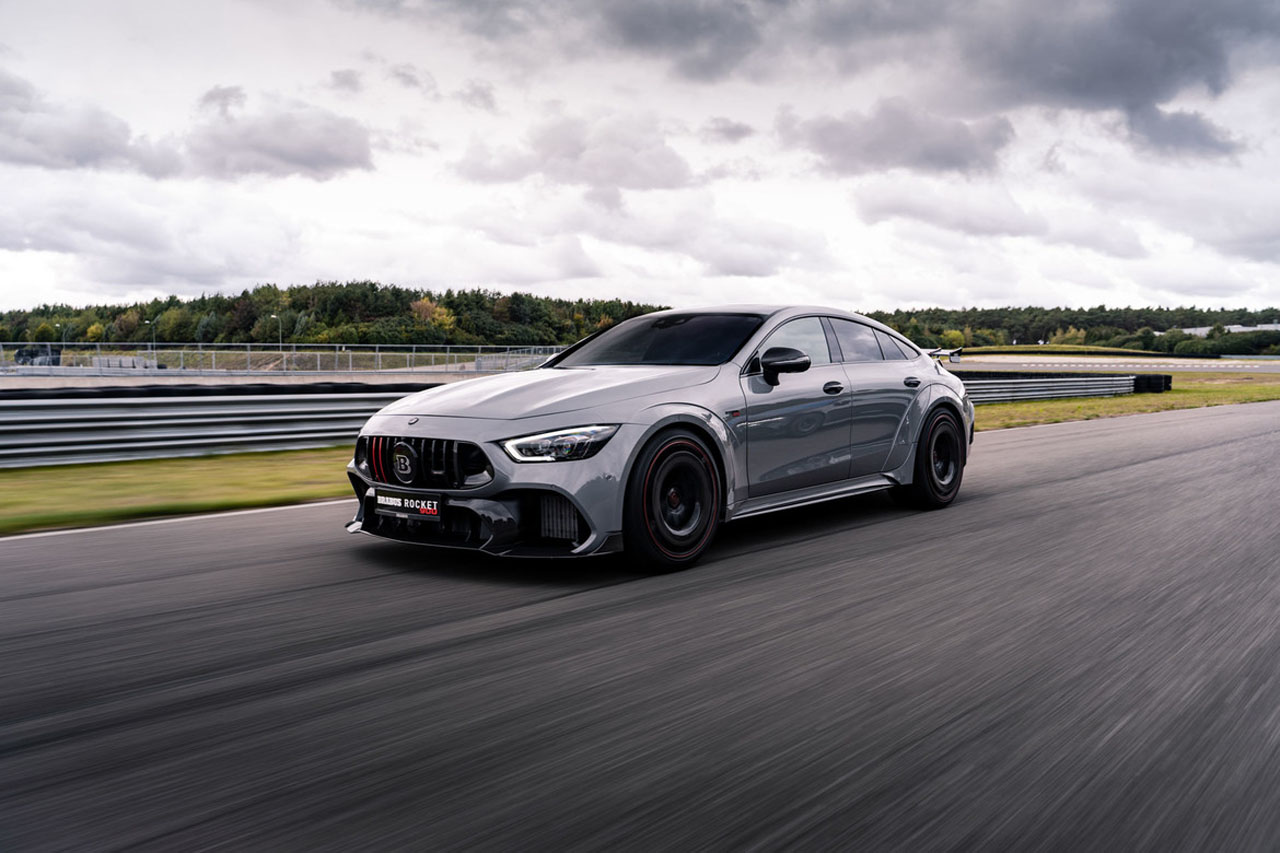 Brabus Rocket 900 Stomps Around With 900 Horsepower Slashgear