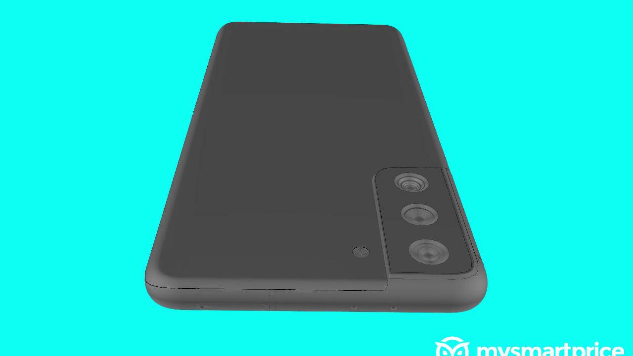 Galaxy S21+ renders cement the odd new design