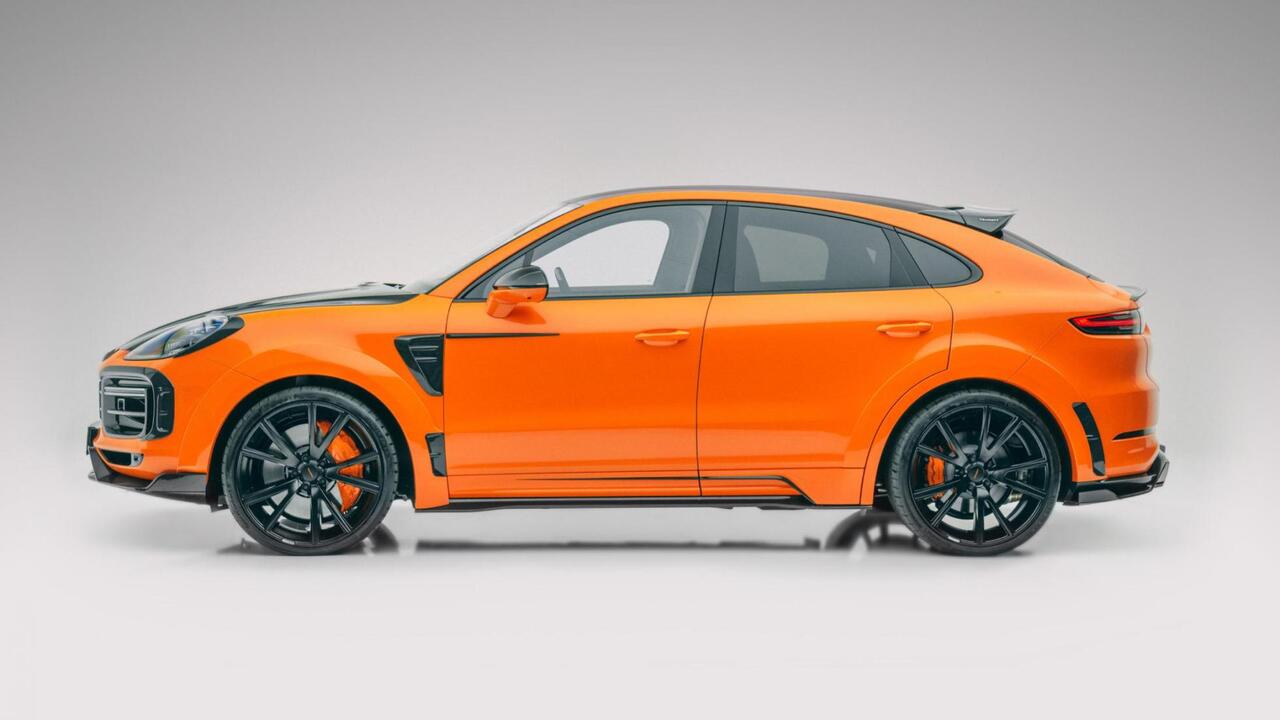 Mansory infuses Porsche Cayenne and Cayenne Coupe with more power and lots of carbon-fiber