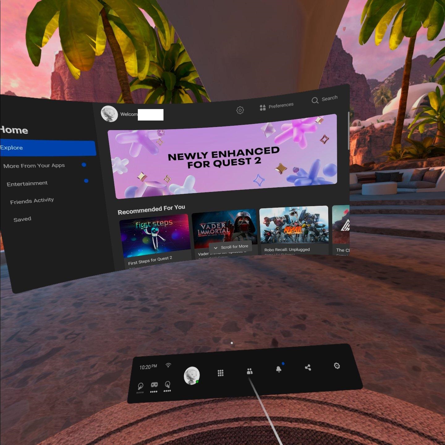 oculus quest hacked games