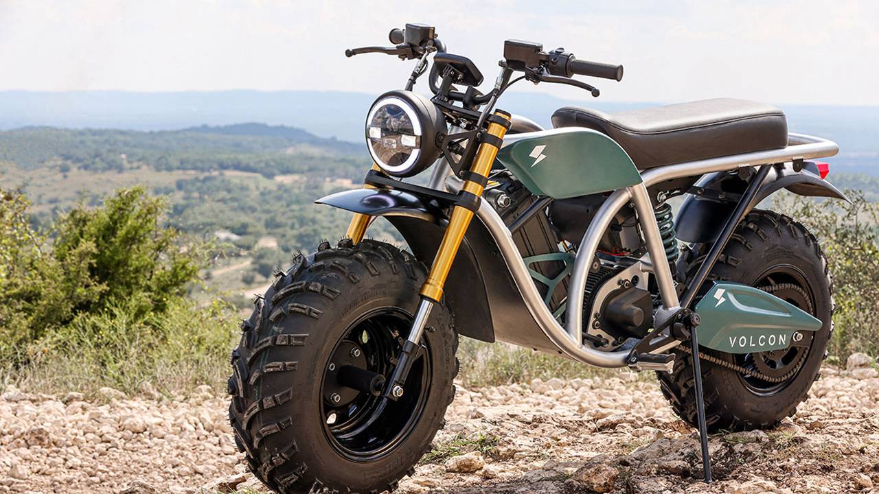 Volcon Grunt electric motorcycle can ride 100 miles per charge