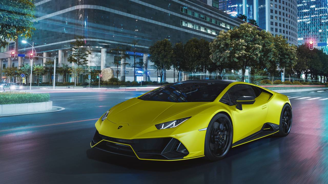 Lamborghini unveils Huracan EVO Fluo Capsule collection