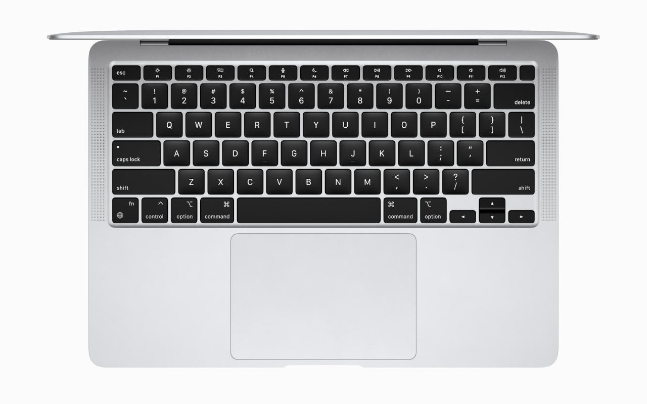 Apple M1 Macbook Air Gives Some Functions Keys New Duties Slashgear