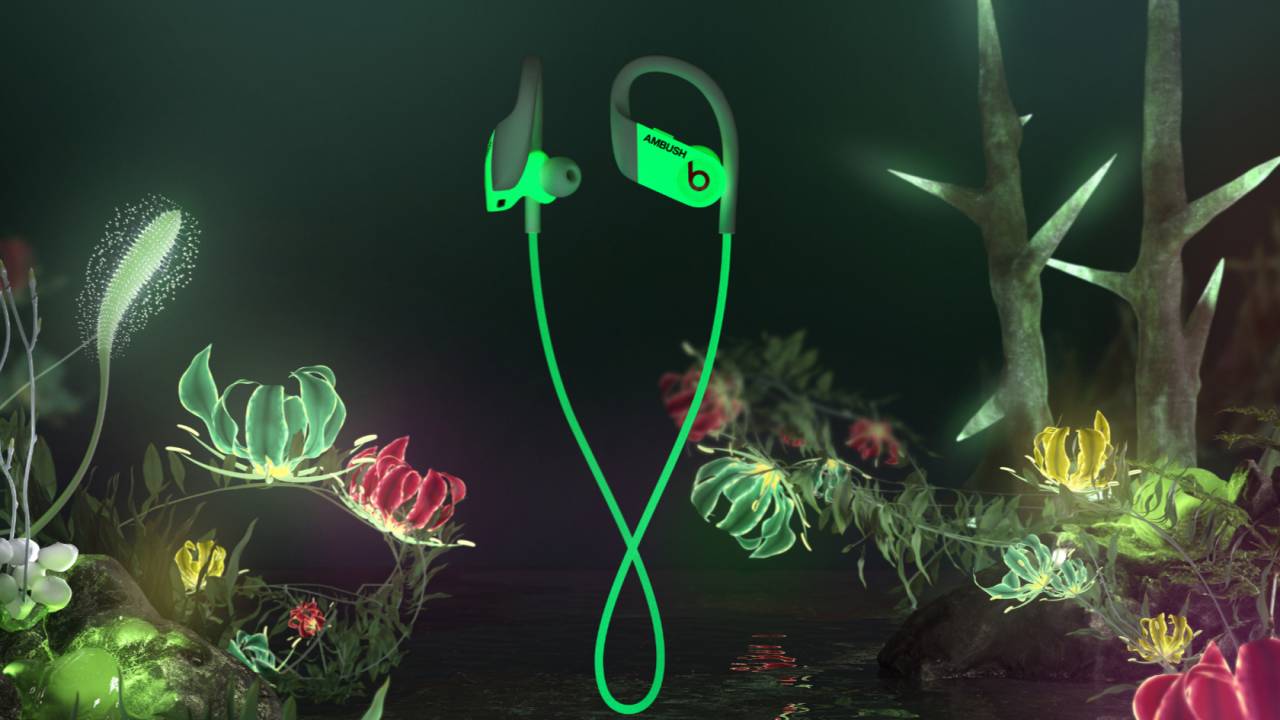 Powerbeats AMBUSH Special Edition are Beats that glow in the dark