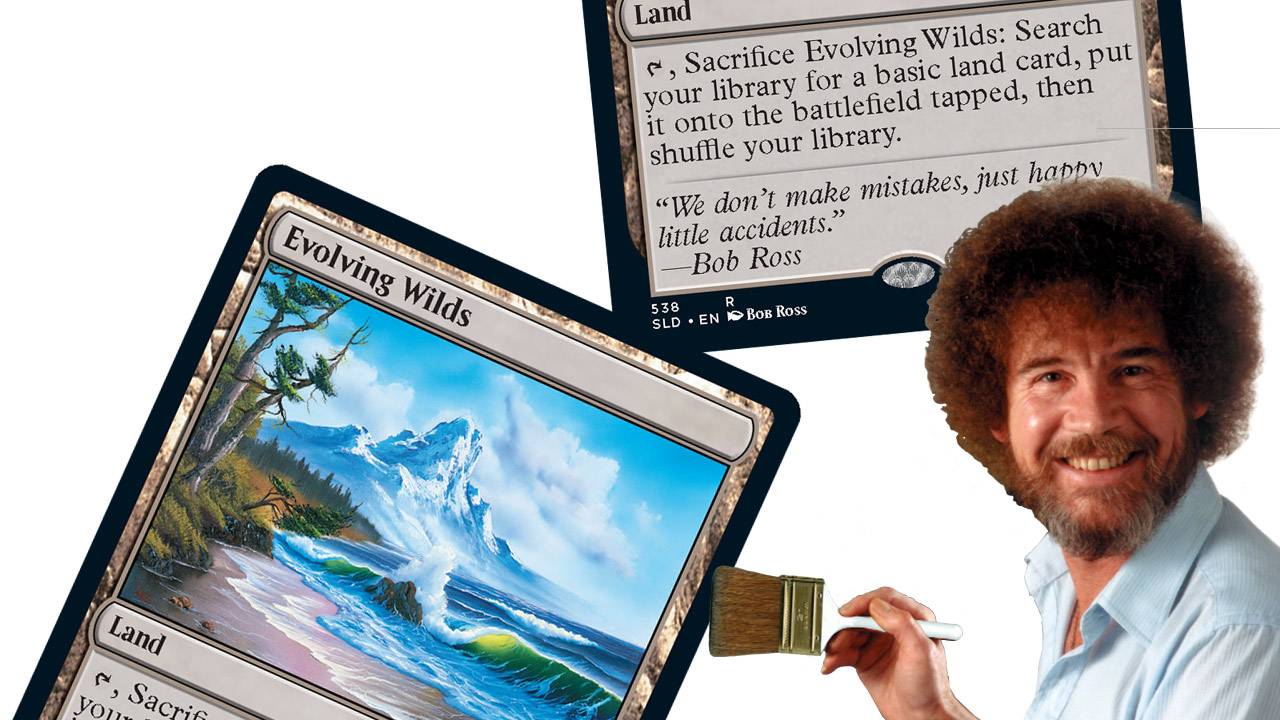 Bob Ross Magic: The Gathering cards remind us everything will be OK