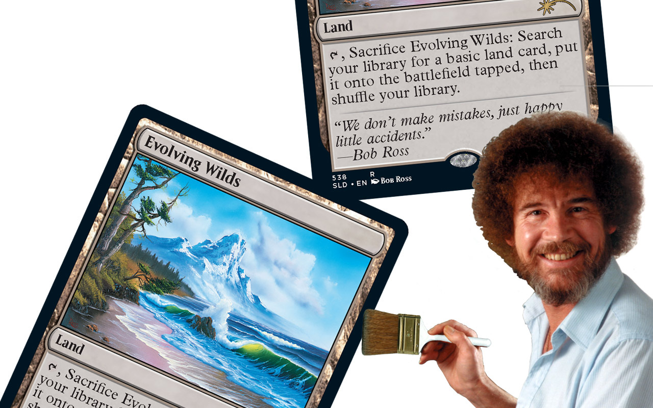 Bob Ross Magic The Gathering Cards Remind Us Everything Will Be Ok Slashgear