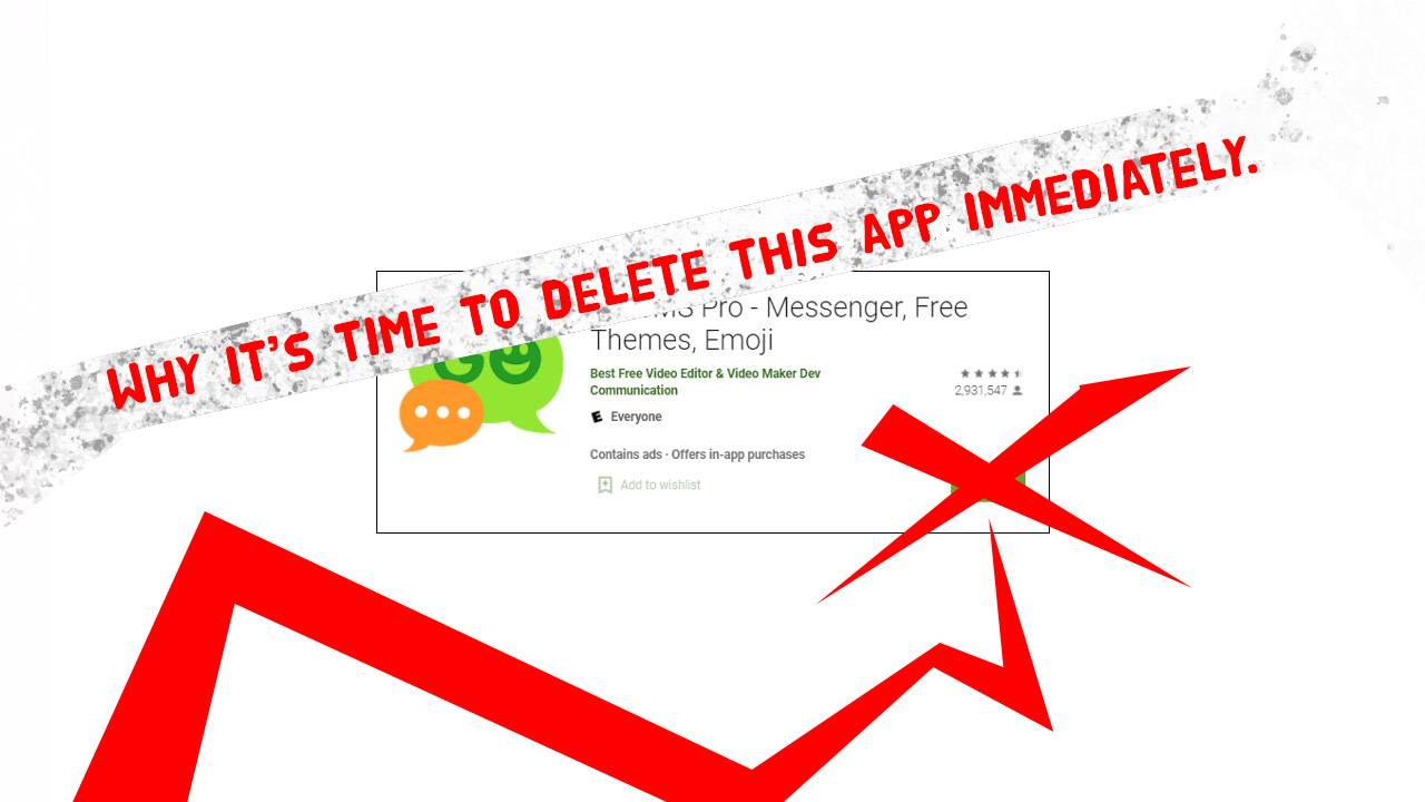 Delete GO SMS Pro now – and avoid apps like these