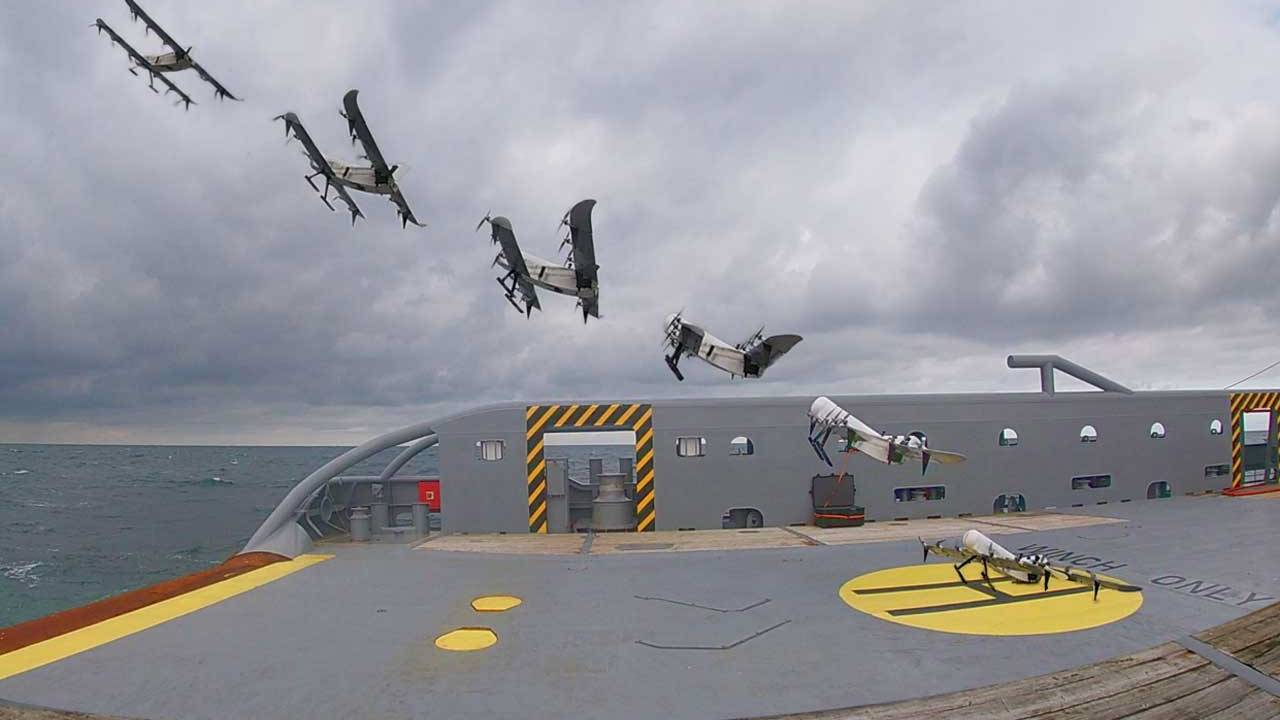 Hydrogen-powered drone can fly long distances over land or water