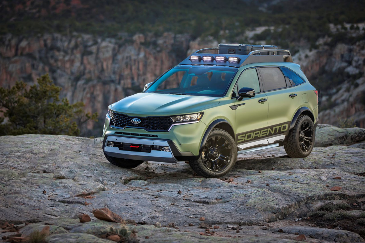 Modified Kia Sorento SUVs Are Ready To Adventure SlashGear