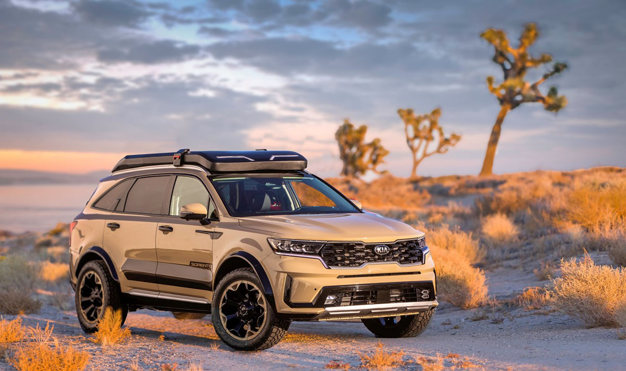 Modified Kia Sorento SUVs Are Ready To Adventure SlashGear