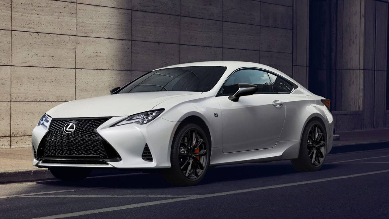 2021 Lexus Black Line Edition RC and ES revealed