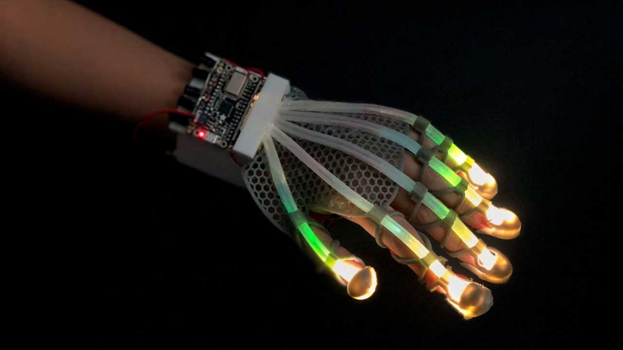 Cornell stretchable sensor could redefine soft robotics and virtual reality