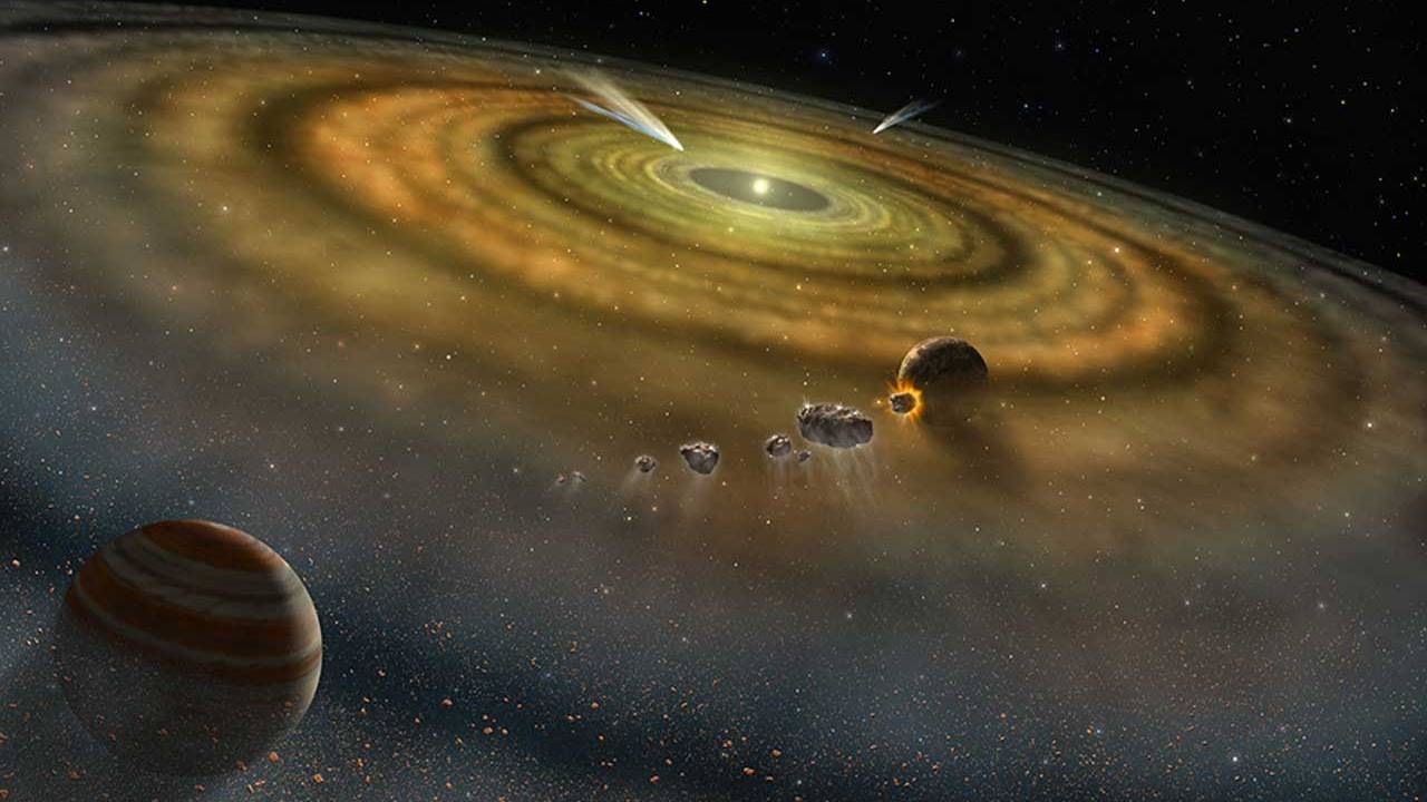 Scientists claim the solar system formed in less than 200,000 years