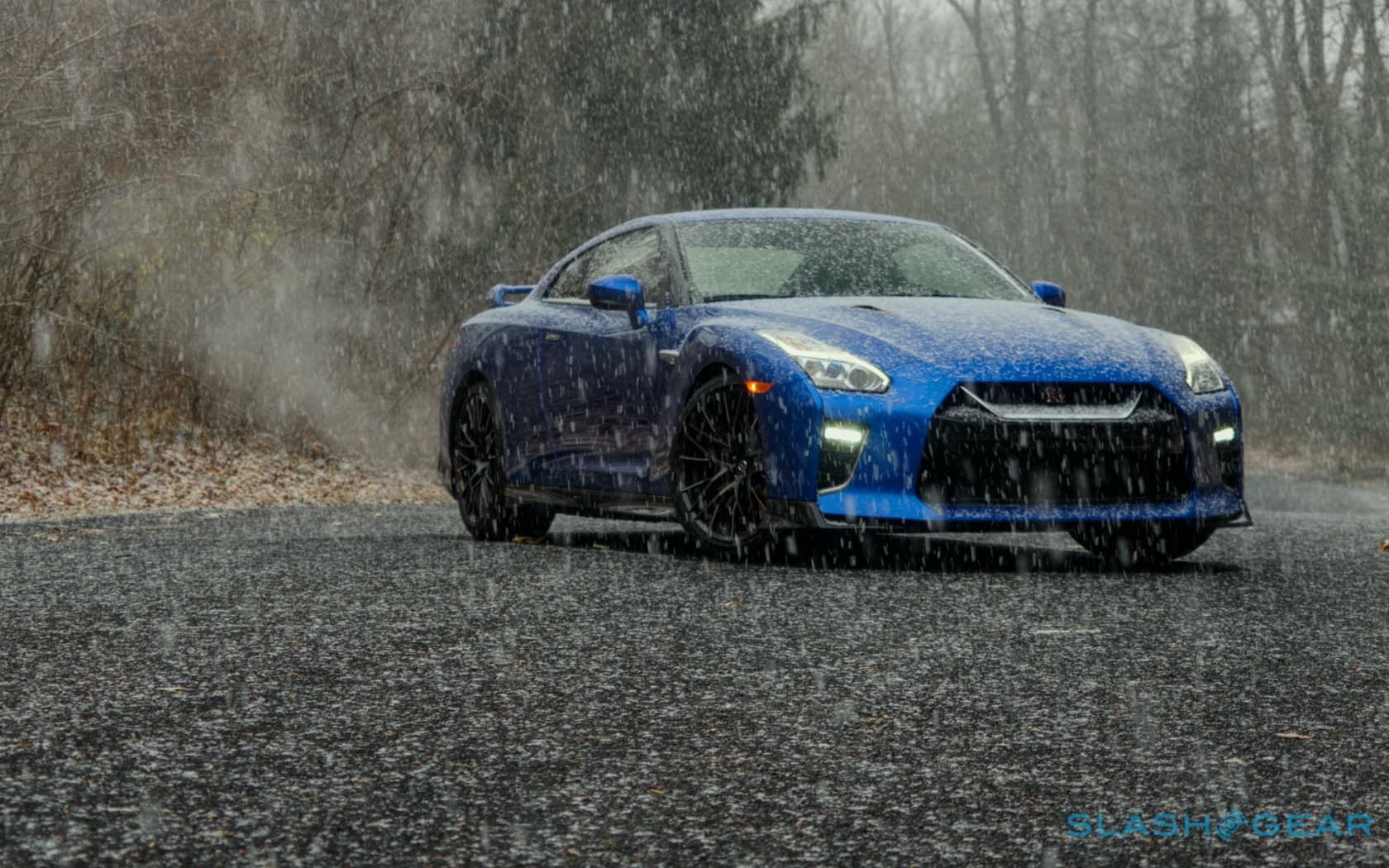 21 Nissan Gt R Review Godzilla In Snow Shoes Slashgear