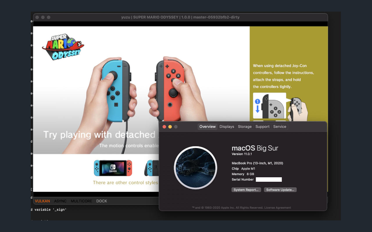 nintendo switch emulator mac os x