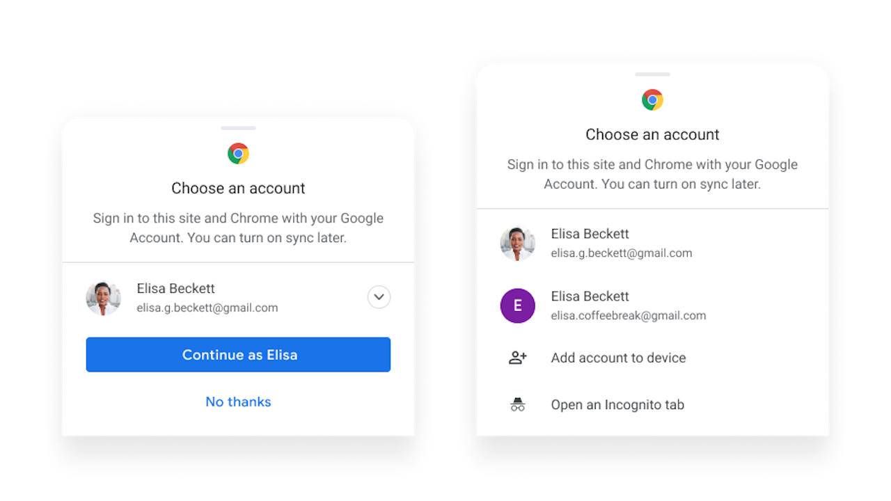 Chrome Sync will be optional for Android sign-ins, desktop passwords