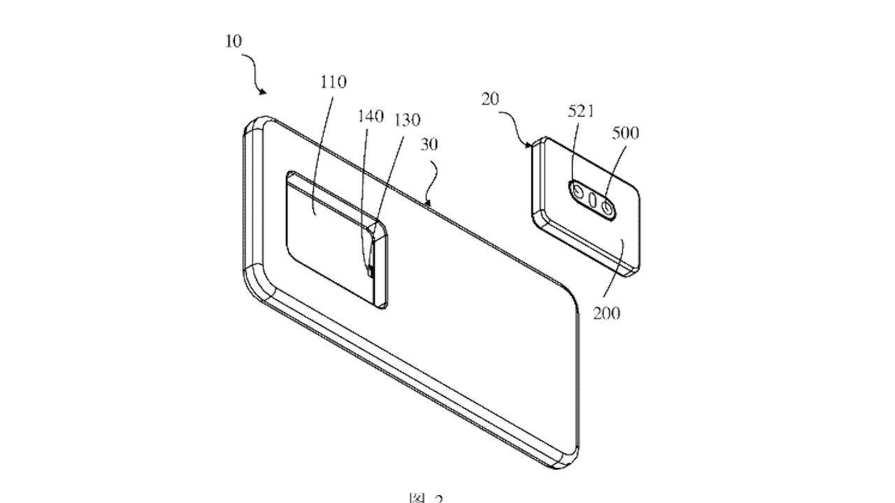 OPPO smartphone patent envisions a removable camera system