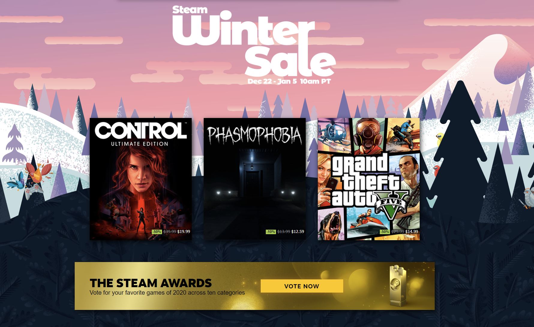 Steam Winter Sale Opens The Games Up For Grabs Slashgear