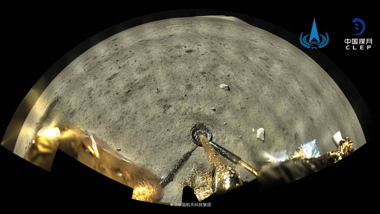 Chinese Chang’e 5 lender touches down on the moon