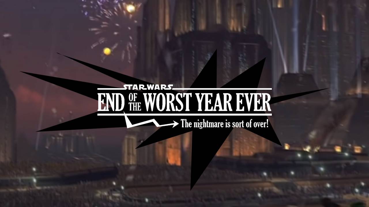 Star Wars fans celebrate new year’s eve without the NYC ball drop